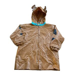 Vintage Kid’s Children’s Scooby Doo Cartoon Network Rain Jacket Coat 1999 XS 4